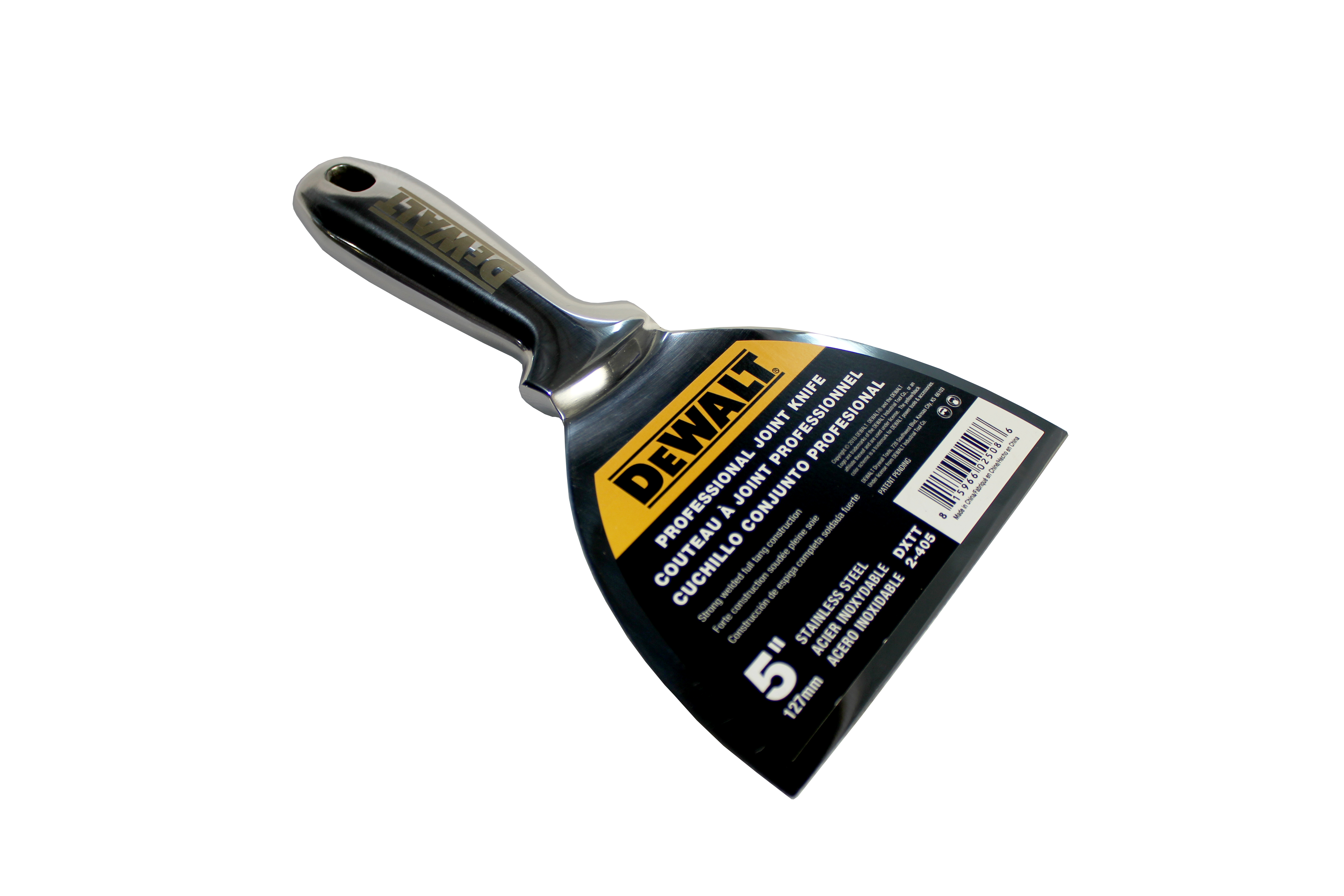 DeWalt Шпатель малярный металлический литой 13 cм